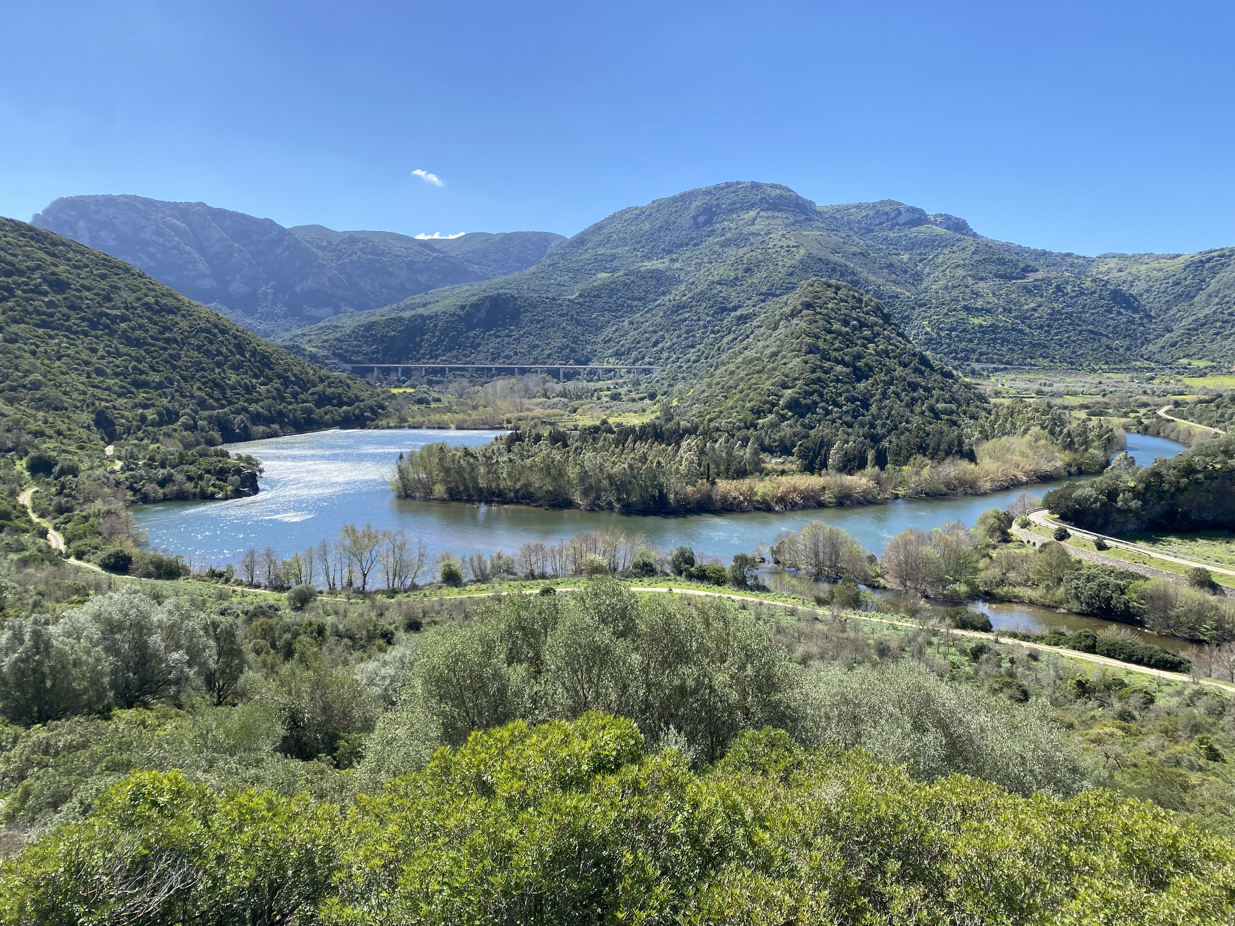 Il corso del Flumendosa.