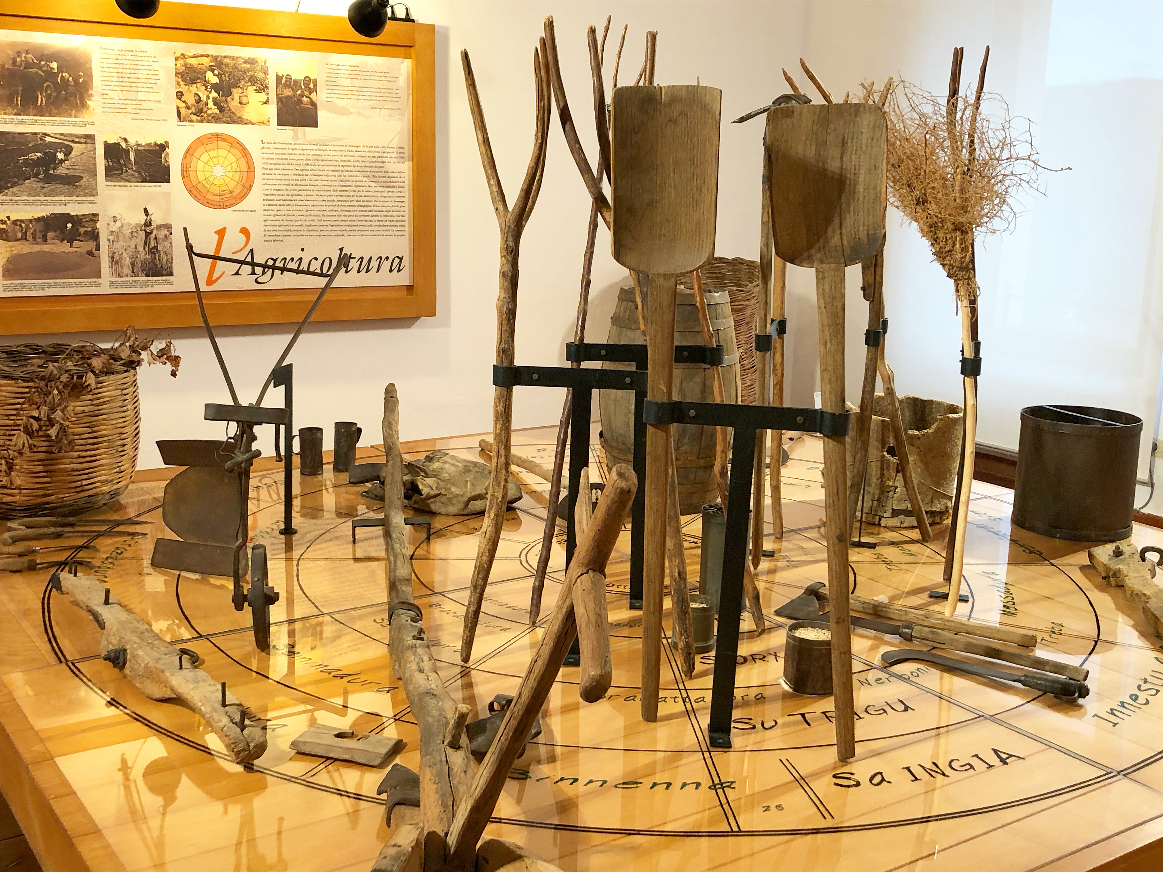 Museo Etnografico - La sala dell'agricolutura